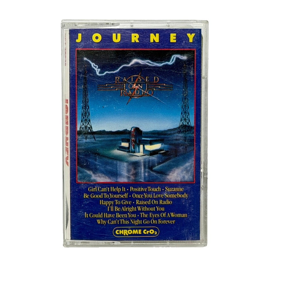 Journey Raised On Radio Cassette Tape Album CBS Chrome CrO2 Rock